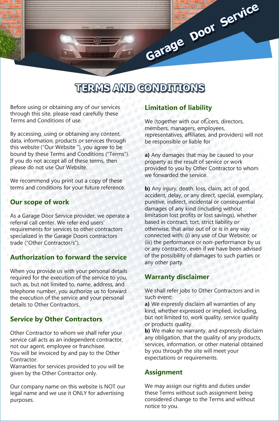 United Garage Door Zionsville, IN 317-680-0016